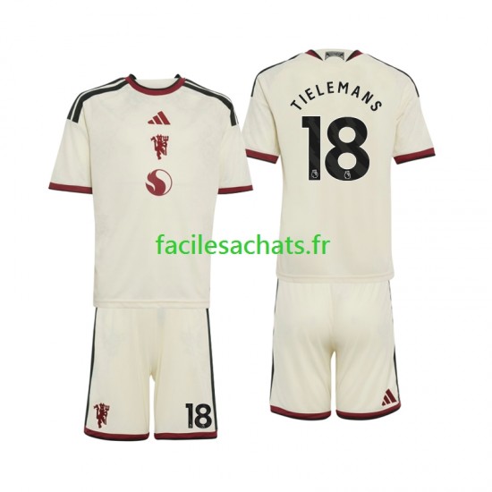 Maillot Manchester United Youri Tielemans 18 2026-2027 3ème Enfant MC