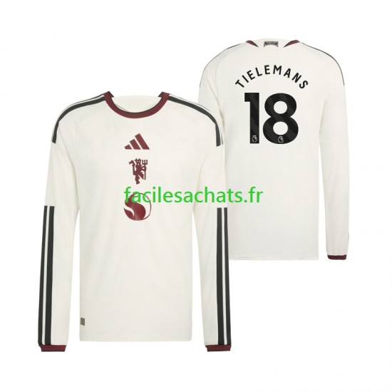 Maillot Manchester United Youri Tielemans 18 2026-2027 3ème Homme ML