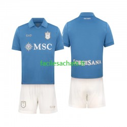 Maillot Naples 2026-2027 Domicile Enfant MC