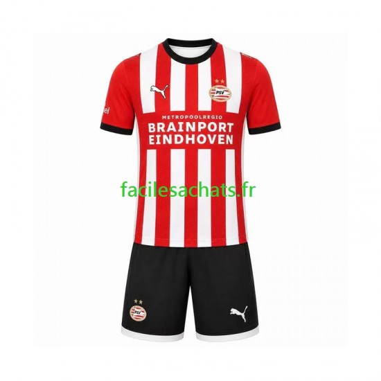 Maillot PSV Eindhoven 2026-2027 Domicile Enfant MC