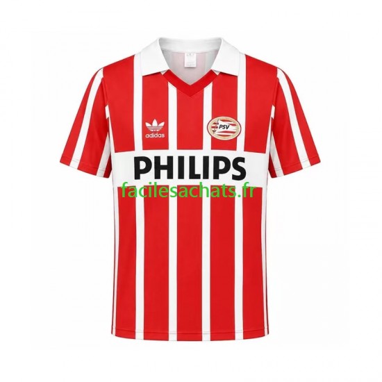 Maillot PSV Eindhoven Retro 1990 Domicile Homme MC