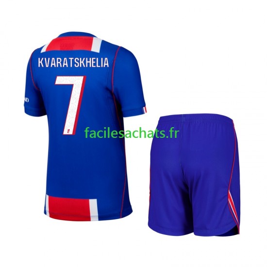 Maillot Paris Saint-Germain Khvicha Kvaratskhelia 7 2026-2027 Domicile Enfant MC