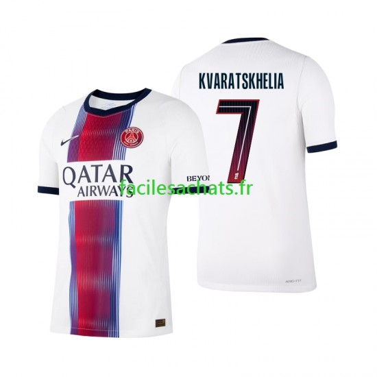 Maillot Paris Saint-Germain Khvicha Kvaratskhelia 7 2026-2027 Extérieur Homme MC