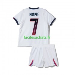 Maillot Paris Saint-Germain Kylian Mbappe 7 2026-2027 Extérieur Enfant MC