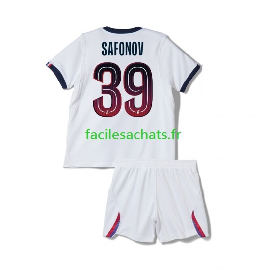 Maillot Paris Saint-Germain Matvey Safonov 39 2026-2027 Extérieur Enfant MC