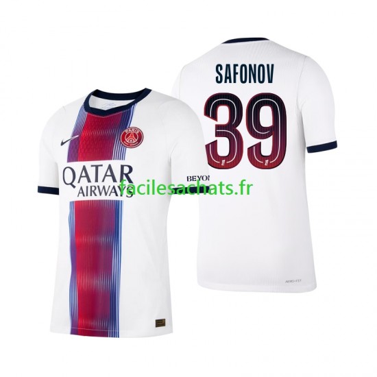 Maillot Paris Saint-Germain Matvey Safonov 39 2026-2027 Extérieur Homme MC