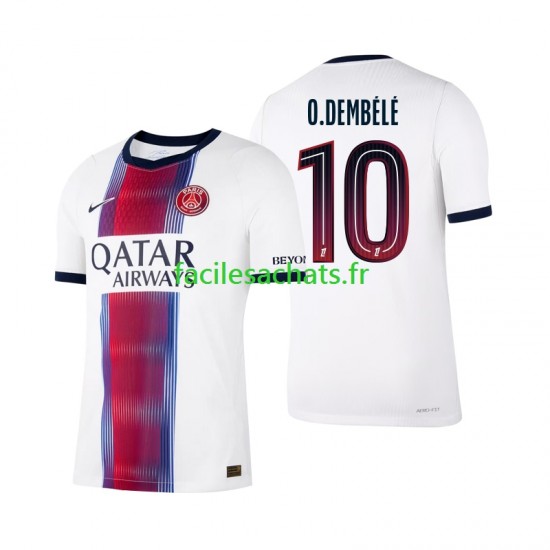 Maillot Paris Saint-Germain Ousmane Dembele 10 2026-2027 Extérieur Homme MC