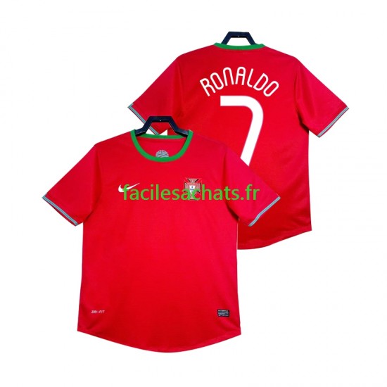 Maillot Portugal Cristiano Ronaldo 7 Retro 2012 Domicile Homme MC