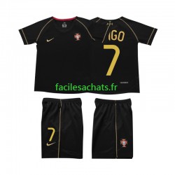 Maillot Portugal FIGO 7 Retro 2006 Extérieur Enfant MC Maillot Portugal FIGO 7 Retro 2006 Extérieur Enfant MC