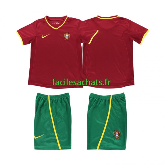 Maillot Portugal Retro 2002 Domicile Enfant MC