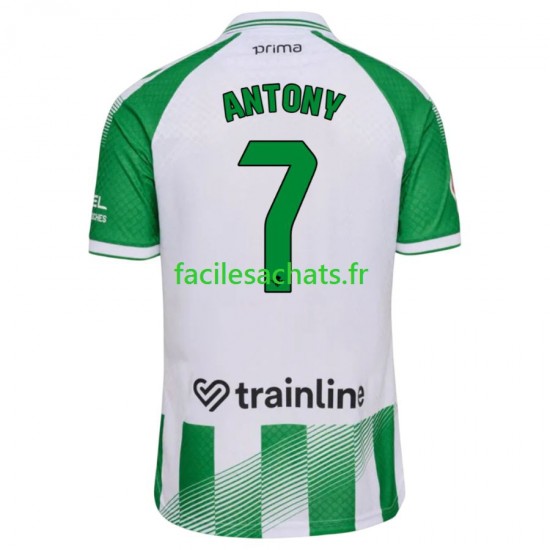 Maillot Real Betis Antony 7 2026-2027 Domicile Homme MC