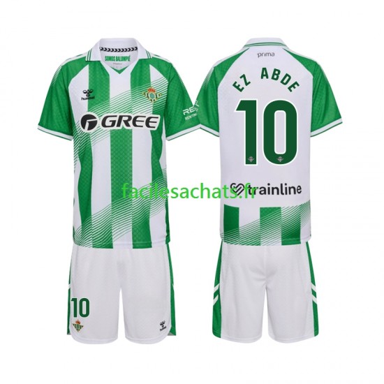 Maillot Real Betis Ez Abde 10 2026-2027 Domicile Enfant MC