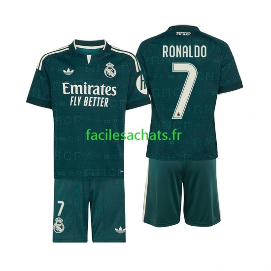 Maillot Real Madrid Cristiano Ronaldo 7 2026-2027 Extérieur Enfant MC