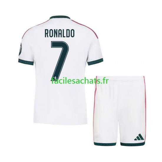 Maillot Real Madrid Cristiano Ronaldo 7 2026-2027 Domicile Enfant MC
