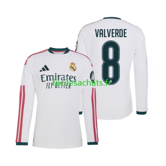 Maillot Real Madrid Federico Valverde 8 2026-2027 Domicile Homme ML