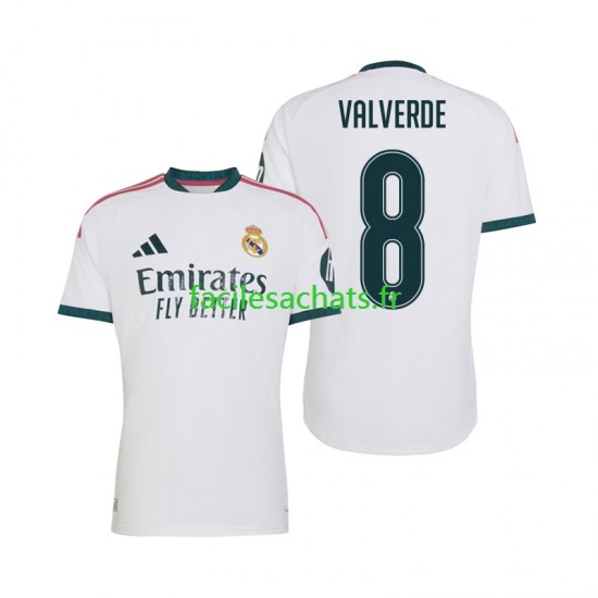 Maillot Real Madrid Federico Valverde 8 2026-2027 Domicile Homme MC