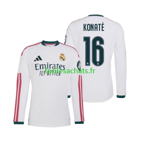 Maillot Real Madrid Ibrahima Konate 16 2026-2027 Domicile Homme ML