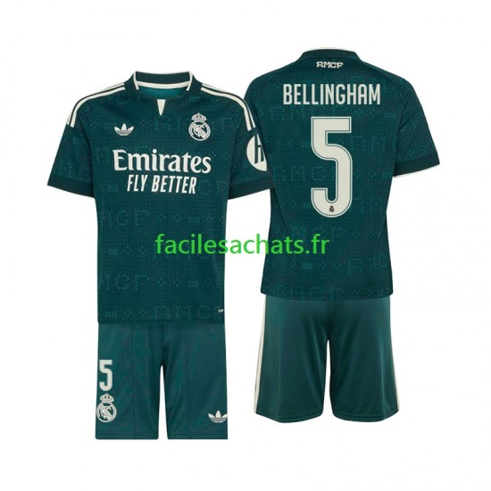 Maillot Real Madrid Jude Bellingham 5 2026-2027 Extérieur Enfant MC