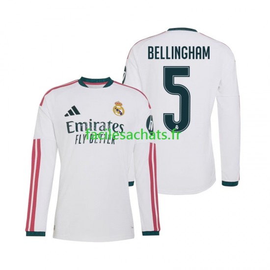 Maillot Real Madrid Jude Bellingham 5 2026-2027 Domicile Homme ML