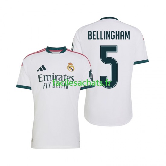 Maillot Real Madrid Jude Bellingham 5 2026-2027 Domicile Homme MC