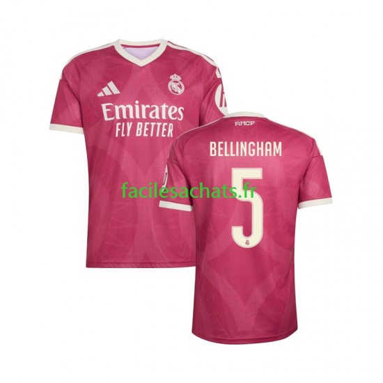 Maillot Real Madrid Jude Bellingham 5 2026-2027 3ème Homme MC
