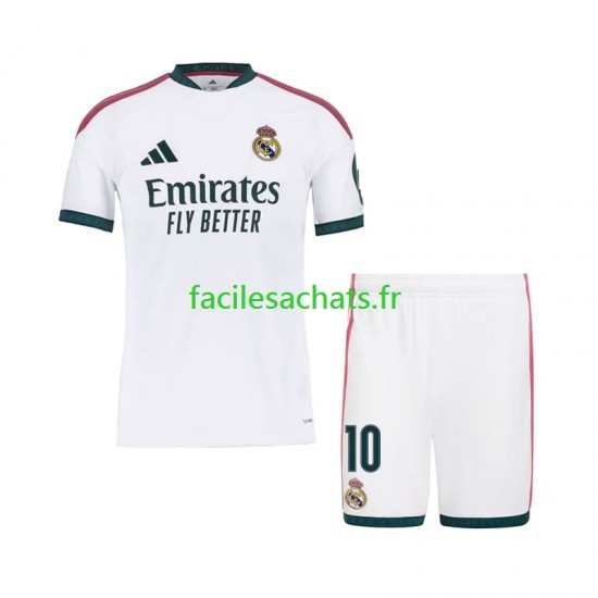 Maillot Real Madrid Kylian Mbappe 10 2026-2027 Domicile Enfant MC