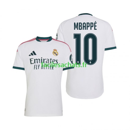 Maillot Real Madrid Kylian Mbappe 10 2026-2027 Domicile Homme MC