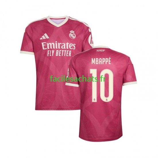 Maillot Real Madrid Kylian Mbappe 10 2026-2027 3ème Homme MC