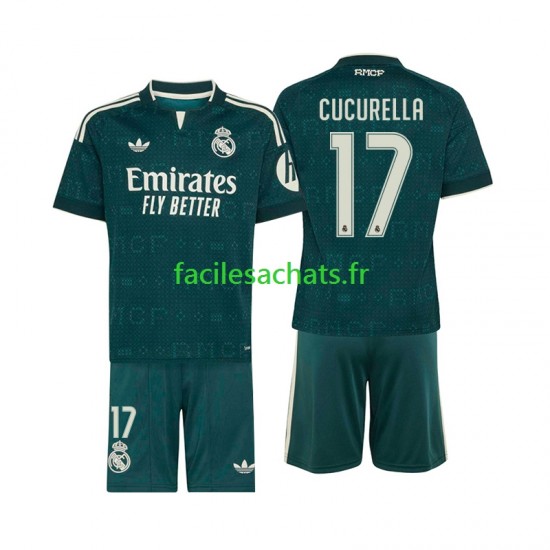 Maillot Real Madrid Marc Cucurella 17 2026-2027 Extérieur Enfant MC