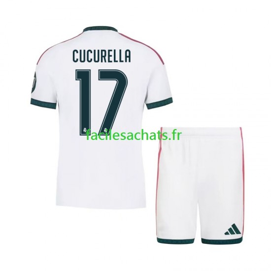 Maillot Real Madrid Marc Cucurella 17 2026-2027 Domicile Enfant MC