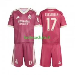Maillot Real Madrid Marc Cucurella 17 2026-2027 3ème Enfant MC