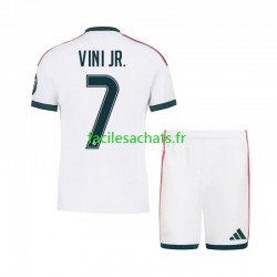 Maillot Real Madrid Vinicius Junior 7 2026-2027 Domicile Enfant MC