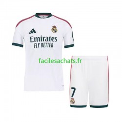 Maillot Real Madrid Vinicius Junior 7 2026-2027 Domicile Enfant MC