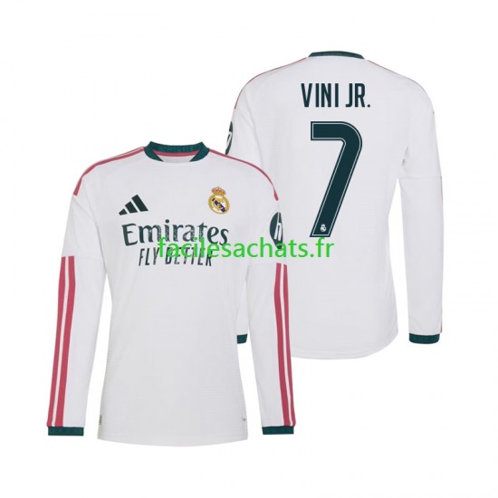 Maillot Real Madrid Vinicius Junior 7 2026-2027 Domicile Homme ML