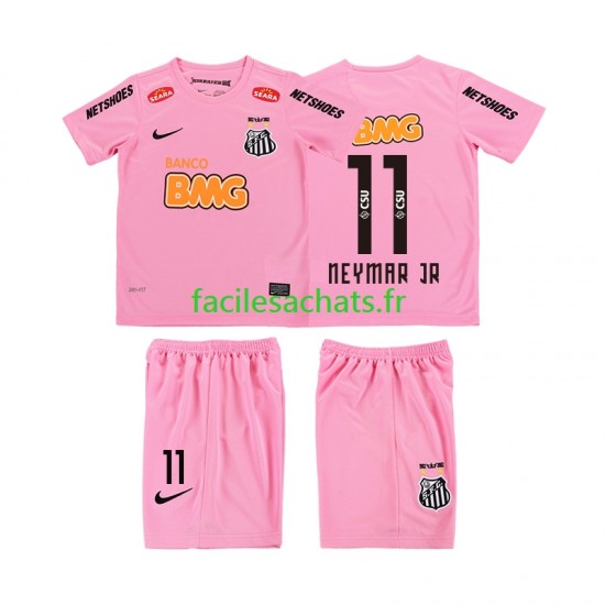 Maillot Santos FC Neymar JR 11 Retro 2012 2013 4ème Enfant MC