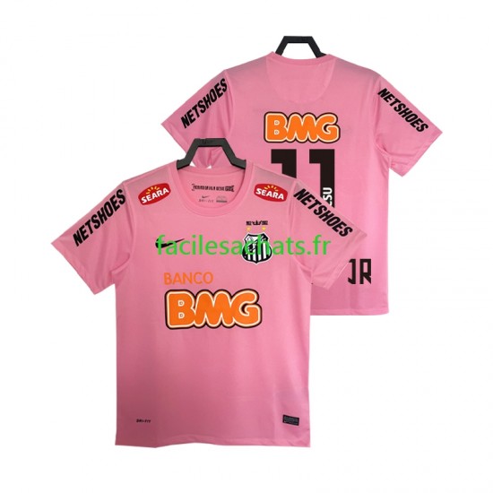 Maillot Santos FC Neymar JR 11 Retro 2012 2013 4ème Homme MC