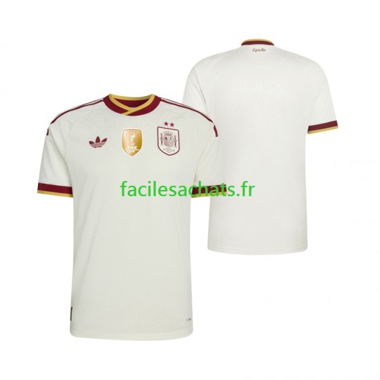 Maillot Espagne 2-star 2026-2027 Extérieur Homme MC