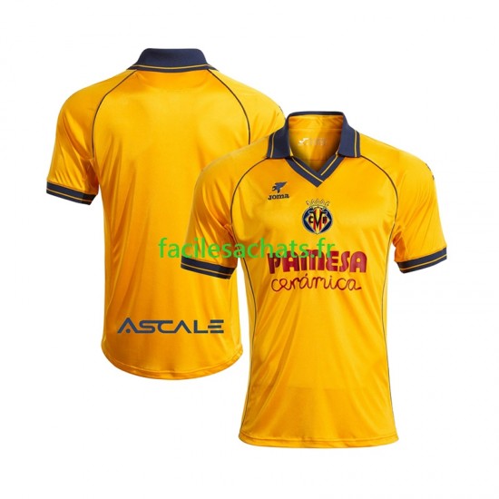Maillot Villarreal CF Retro 2025-2026 Domicile Homme MC