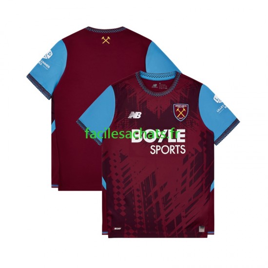 Maillot West Ham United 2026-2027 Domicile Homme MC