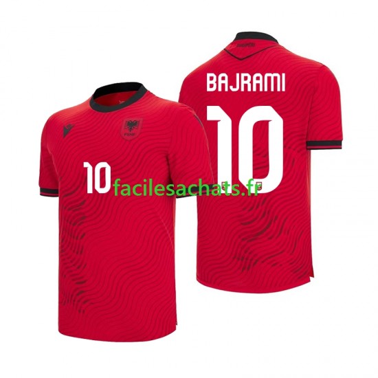Maillot Albanie Nedim Bajrami 10 Domicile Coupe du Monde 2026 Homme MC