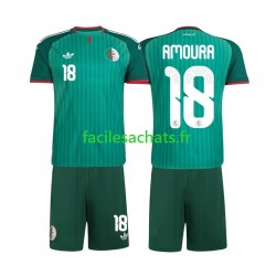 Maillot Algérie Mohamed Amoura 18 2026 Extérieur Enfant MC