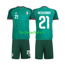 Maillot Algérie Ramy Bensebaini 21 2026 Extérieur Enfant MC