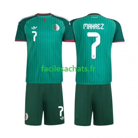 Maillot Algérie Riyad Mahrez 7 2026 Extérieur Enfant MC