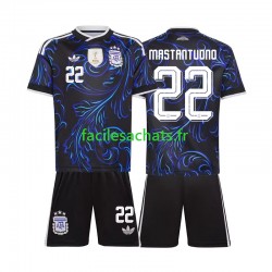 Maillot Argentine Franco Mastantuono 22 Extérieur Coupe du Monde 2026 Enfant MC Maillot Argentine Franco Mastantuono 22 Extérieur Coupe du Monde 2026 Enfant MC