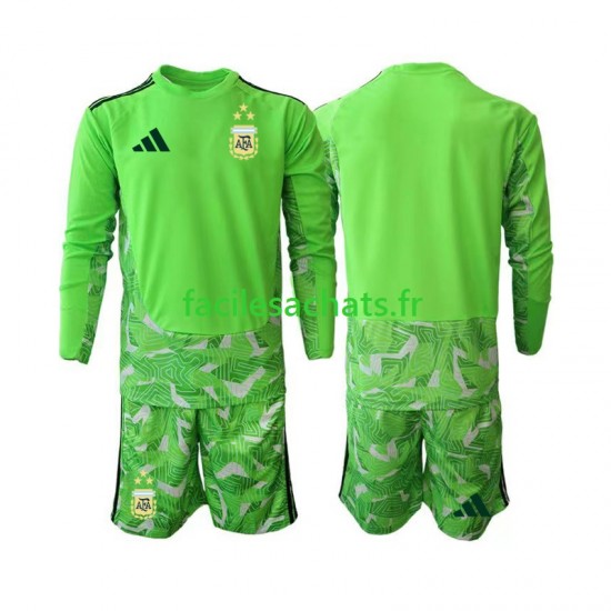 Maillot Argentine Gardien 3ème Coupe du Monde 2026 Enfant ML