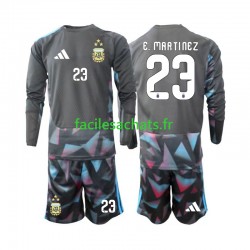 Maillot Argentine Emiliano Martinez 23 Gardien Domicile Coupe du Monde 2026 Enfant ML