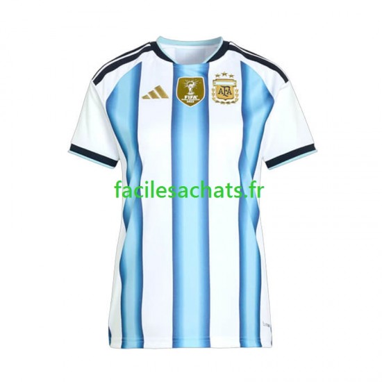Maillot Argentine Domicile Coupe du Monde 2026 Femme MC