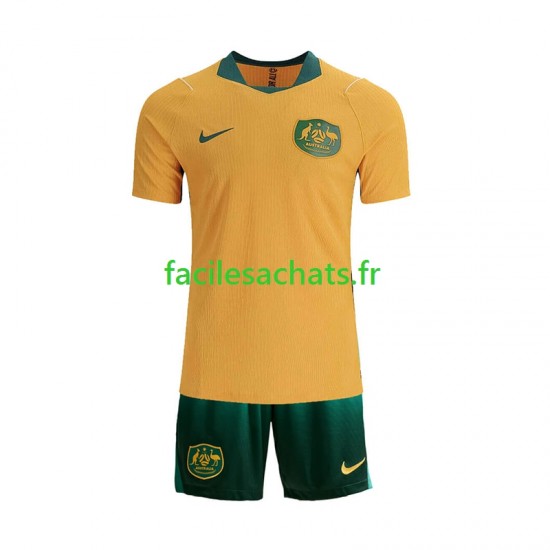 Maillot Australie Domicile Coupe du Monde 2026 Enfant MC