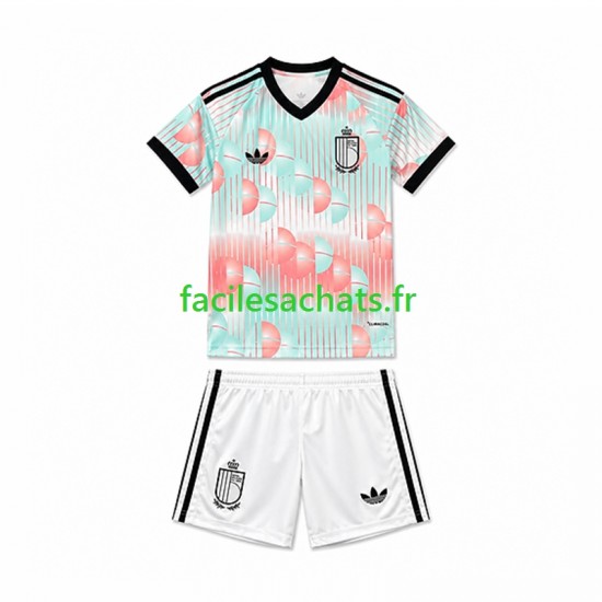 Maillot Belgique Extérieur Coupe du Monde 2026 Enfant MC