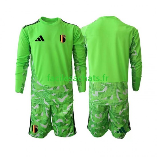 Maillot Belgique Gardien 3ème Coupe du Monde 2026 Enfant ML